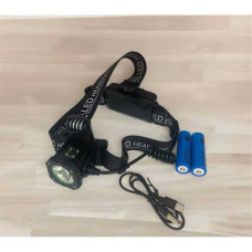Будівельний ліхтар налобний HeadLamp 50039 — Акумуляторний світлодіодний ліхтарик на лоб