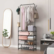 Підлогова вішалка Clothes Rack Up для одягу та взуття 170×60×26 см Підлогова вішалка Clothes Rack Up для одягу та взуття 170×60×26 см