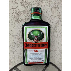 Об'ємна 3D подушка-іграшка Пляшка Егермейстер Jägermeister 75 см плюш Об'ємна 3D подушка-іграшка Пляшка Егермейстер Jägermeister 75 см плюш