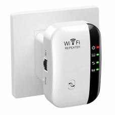 Підсилювач Wi-Fi сигналу в розетку 300 Мбіт/с — Ретранслятор Вай Фай для легкого налаштування Підсилювач Wi-Fi сигналу в розетку 300 Мбіт/с — Ретранслятор Вай Фай для легкого налаштування