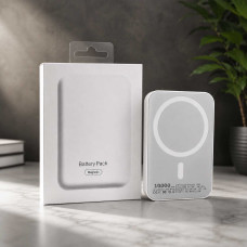 Зовнішній акумулятор 10000 mAh для телефону - Компактний бездротовий повербанк 26X-207 на кожен день Зовнішній акумулятор 10000 mAh для телефону - Компактний бездротовий повербанк 26X-207 на кожен день