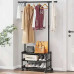 Вішалка для передпокою з полицею для взуття SINGLE-POLE SHOE and HAT RACK 107-2