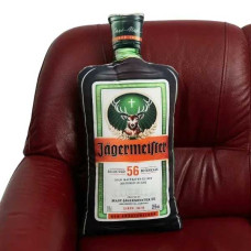 М'яка плюшева подушка для відпочинку Єгер Jägermeister 75 см
