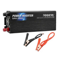 Інвертор 12-220В 3000W SSK алюмінієвий — Заряджання техніки від акумулятора при відключенні світла Інвертор 12-220В 3000W SSK алюмінієвий — Заряджання техніки від акумулятора при відключенні світла