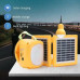 Акумуляторний ручний ліхтарик Power Master із сонячною батареєю для туризму та вимкнень світла
