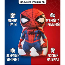 Подарункова м'яка 3D подушка-іграшка Людина-Павук — Подарунок для хлопчиків та фанатів Подарункова м'яка 3D подушка-іграшка Людина-Павук — Подарунок для хлопчиків та фанатів