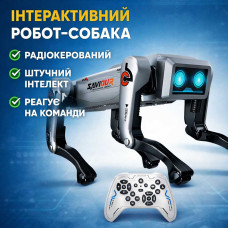 Іграшка робот-собака AI Robot інтерактивна - Розумний вихованець на радіокеруванні в подарунок дитині