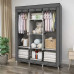 Мобільний гардероб із текстилю 175х130х45 см — Зручний органайзер для порядку в будинку