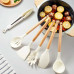 Комплект кухонного приладдя Kitchen Set на 19 предметів — Практичний подарунок для господині (білий) Комплект кухонного приладдя Kitchen Set на 19 предметів — Практичний подарунок для господині (білий)
