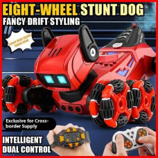Надійний Mechanical Dog 8-wheel — Трюкач, який не падає! Надійний Mechanical Dog 8-wheel — Трюкач, який не падає!