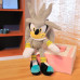 М'яка іграшка-антистрес Sonic Їжачок Сільвер (Сірий, 40 см) М'яка іграшка-антистрес Sonic Їжачок Сільвер (Сірий, 40 см)