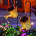 Садова фігура-світильник «Кована лійка»: Витончене світло на металевій підставці