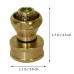 Стильна золотиста насадка Schmidt Brass Nozzle: Естетика та функціональність у вашому саду Стильна золотиста насадка Schmidt Brass Nozzle: Естетика та функціональність у вашому саду