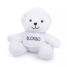 Плюшева іграшка Ведмідь Teddy Black&White (55 см) у худі Плюшева іграшка Ведмідь Teddy Black&White (55 см) у худі