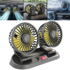Подвійний автомобільний вентилятор Vehicle Fan — свіжість та комфорт у кожній поїздці Подвійний автомобільний вентилятор Vehicle Fan — свіжість та комфорт у кожній поїздці