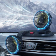 Автомобільний вентилятор Vehicle Fan 12V з повним розворотом на 360°