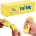 Сквіш-антистрес Butter Squishy «Вершкове масло» (13 см, ароматизований)