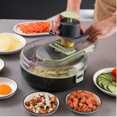 Багатофункціональна овочерізка Vegetable Cutter 9 в 1 (29х18х8,5 см) 10123 