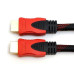 Кабель HDMI-HDMI V1.4 в тканинному обплетенні (10 м, з фільтром)