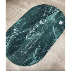 Якісний вологопоглинаючий килимок (50х80 см, Овал)