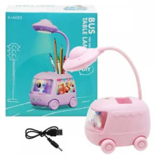 Світильник настільний дитячий Bus table lamp Автобус з органайзером для канцелярії Світильник настільний дитячий Bus table lamp Автобус з органайзером для канцелярії