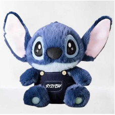 М'яка іграшка-обіймашка Стіч в одязі 30 см - Синій плюшевий милий Stitch