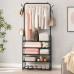 Підлогова вішалка Clothes Rack Up для одягу та взуття 170×60×26 см Підлогова вішалка Clothes Rack Up для одягу та взуття 170×60×26 см