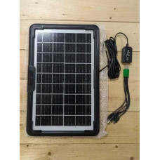Переносна сонячна батарея 12W CL-0912 9V — Сонячний зарядний пристрій для природи та дачі Переносна сонячна батарея 12W CL-0912 9V — Сонячний зарядний пристрій для природи та дачі