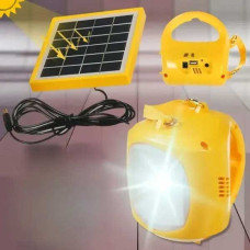 Автономний LED ліхтар Power Master на сонячній батареї — Для кемпінгу, туризму та аварійного освітлення