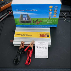 Інвертор 12-220В 3000W Power Inverter — Заряджання та живлення побутової техніки від автоакумулятора