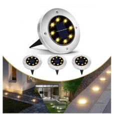 Комплект садових світильників Disk Lights (LED, сонячна батарея) Комплект садових світильників Disk Lights (LED, сонячна батарея)