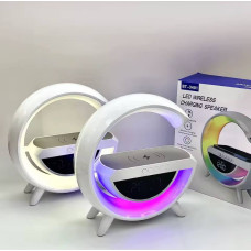 Розумна настільна лампа, Світлодіодний нічник з Bluetooth колонкою, Світильник з бездротовою зарядкою для дому арт. 831496 Розумна настільна лампа, Світлодіодний нічник з Bluetooth колонкою, Світильник з бездротовою зарядкою для дому арт. 831496