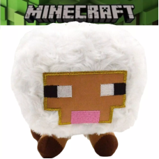 М'яка іграшка Вівця для фанатів гри Minecraft, плюшева фігурка з білого кольору, сувенір-персонаж 8472915