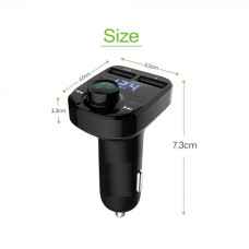FM-трансмітер, FM-модулятор з Bluetooth, Аудіоприймач в авто 9183502 FM-трансмітер, FM-модулятор з Bluetooth, Аудіоприймач в авто 9183502