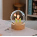 Нічник-квітка для декору спальні, лампа-тюльпан світлодіодна у колбі, настільний світильник 8472910