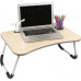 Столик-підставка для роботи в ліжку та сніданку, приліжкова підставка з складаними ніжками, багатофункціональний трансформер 8472910