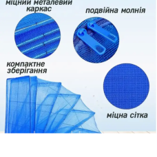Сушарка для продуктів, підвісна сітка з трьома ярусами, складаний дегідратор для риби та фруктів 8472910 Сушарка для продуктів, підвісна сітка з трьома ярусами, складаний дегідратор для риби та фруктів 8472910