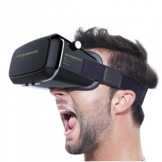 Окуляри віртуальної реальності з вбудованими навушниками, 3D шолом для смартфона, VR гарнітура 5182934