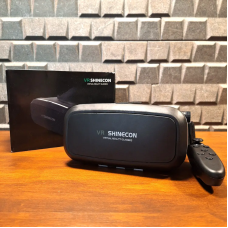 VR шолом, 3D окуляри з вбудованими навушниками, Гарнітура віртуальної реальності для ігор та фільмів 5819347